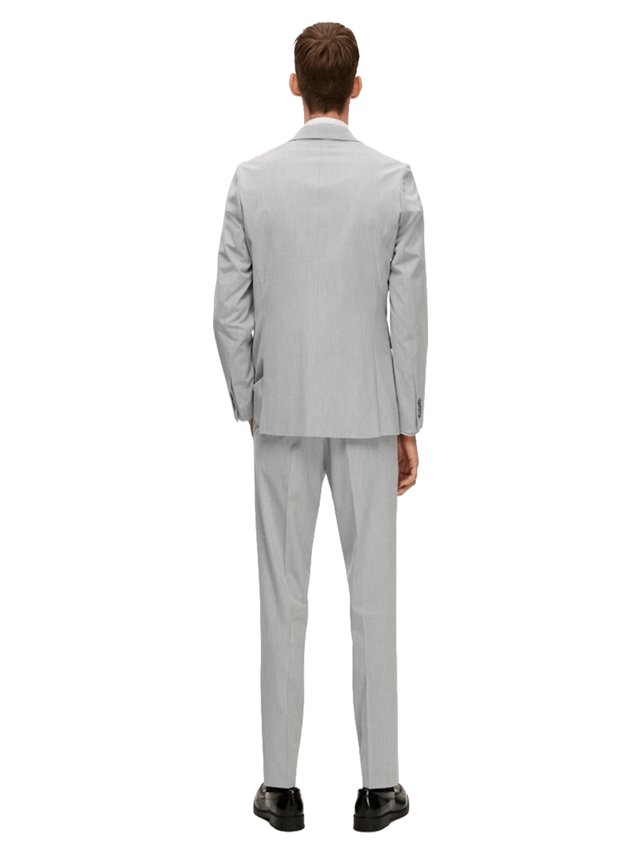 Selected Men Habit & Blazer 16087824_lightgreymelange_44 - Bygholm Menswear